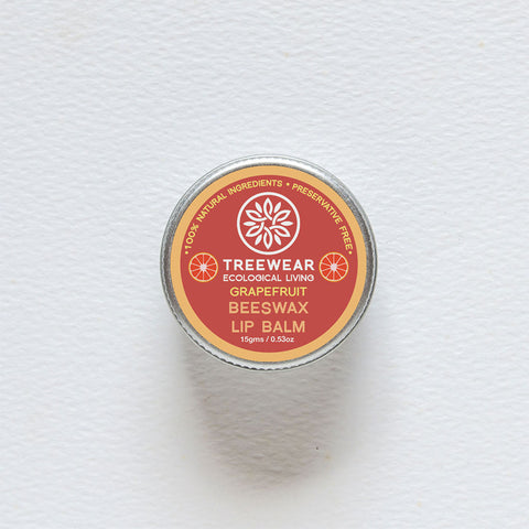 Beeswax Lip Balm - Grape Fruit