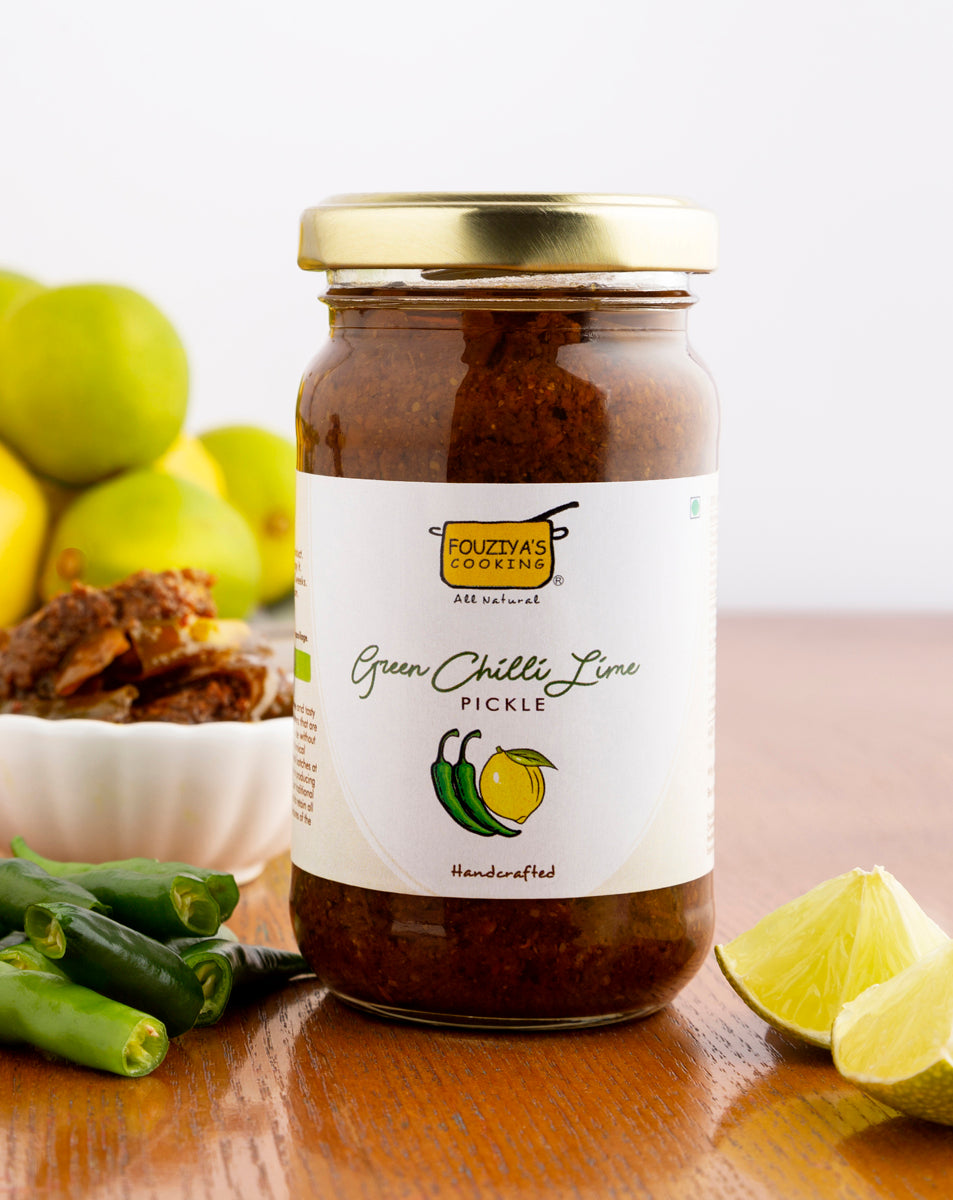 Fouziya's Green Chilli Lime Pickle