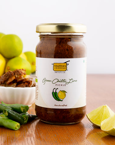 Fouziya's Green Chilli Lime Pickle