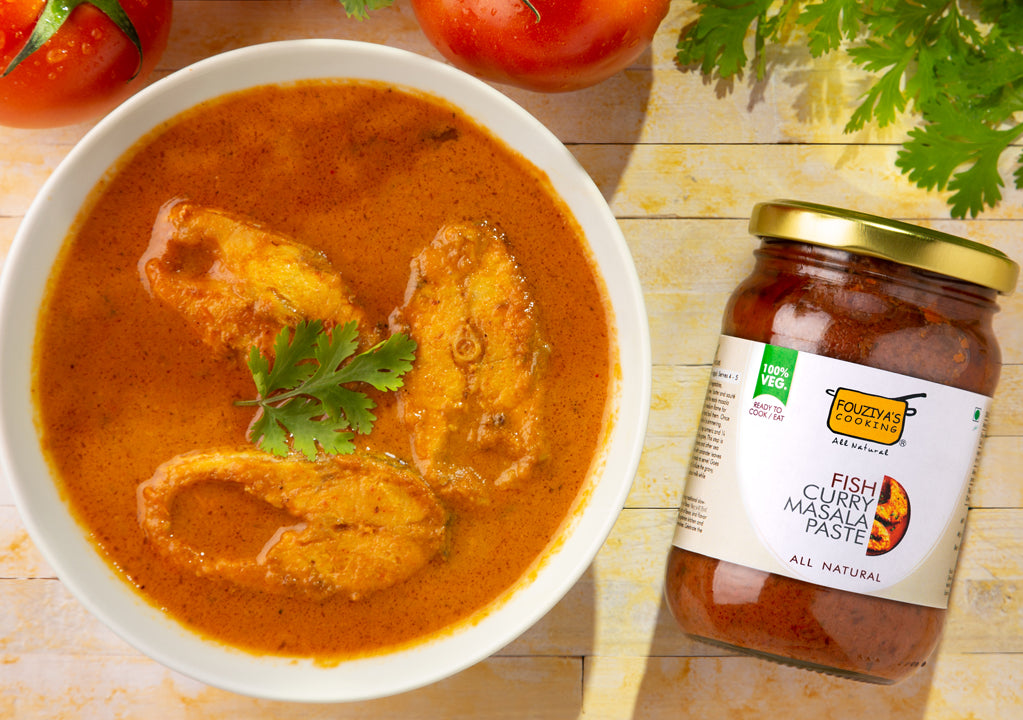 Fouziya's FISH-EGG CURRY MASALA PASTE