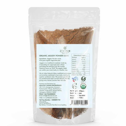 Jivika Jaggery Powder 500gms