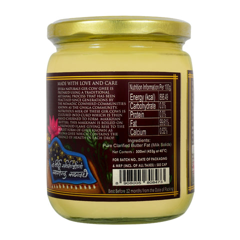 Jivika Premium Gir Cow Ghee 500ml