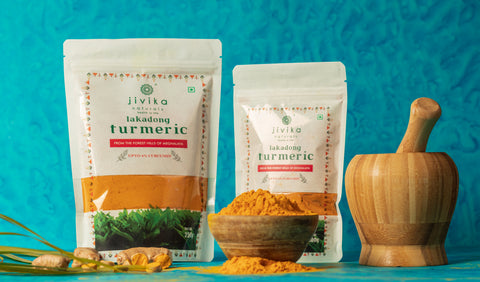 Jivika Lakadong Turmeric 250gms