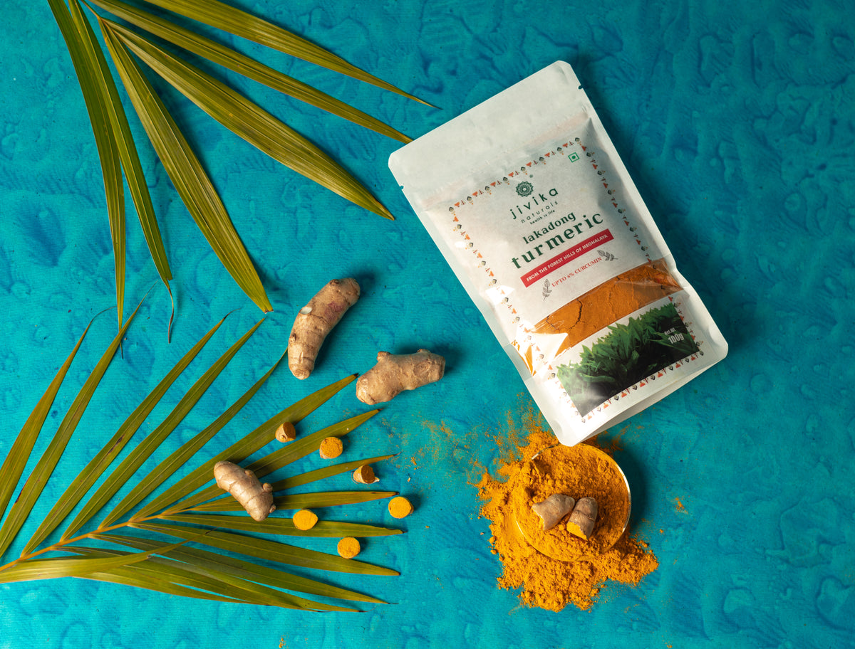 Jivika Lakadong Turmeric 100gms