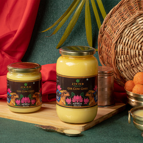 Jivika Premium Gir Cow Ghee 1000ml