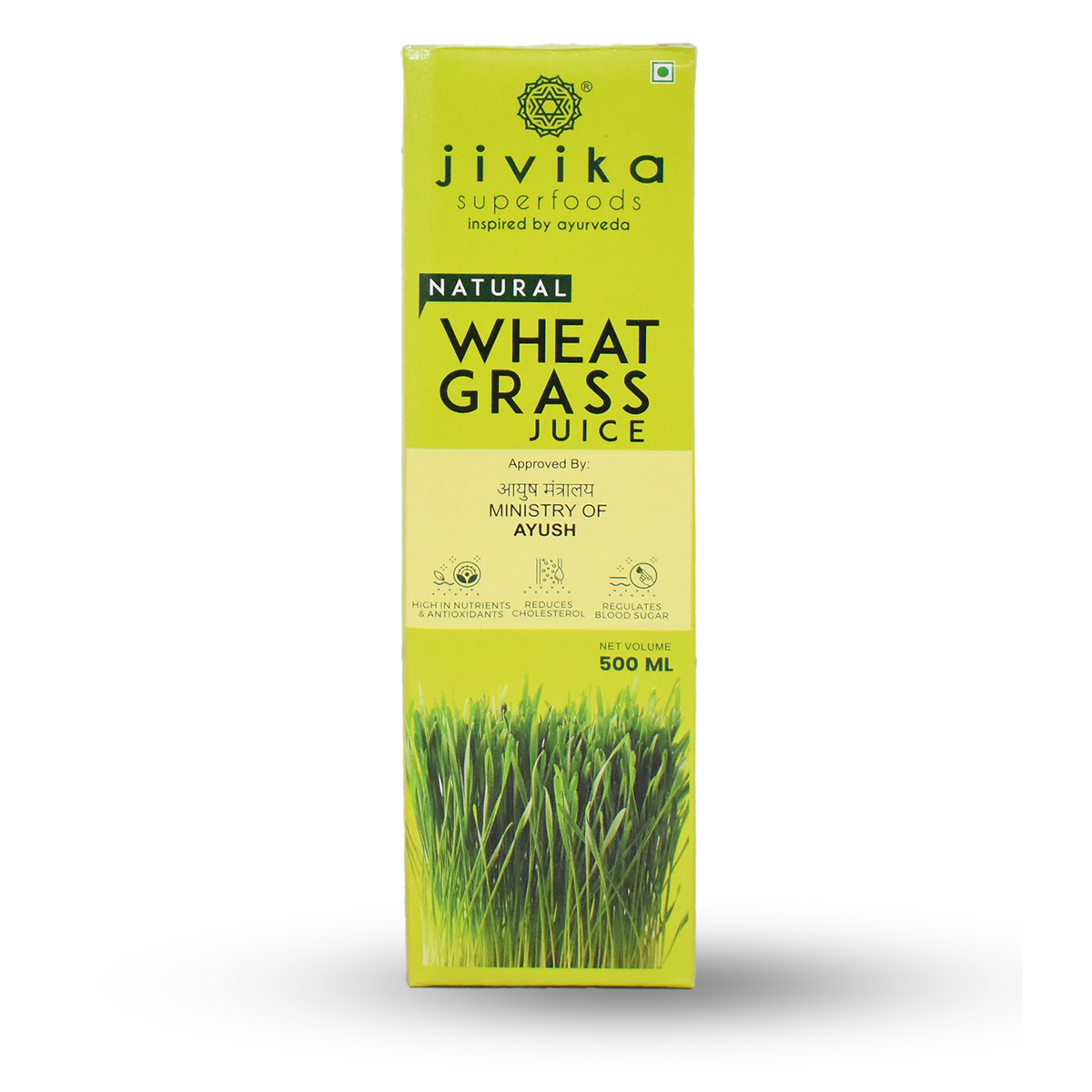 Jivika Naturals Wheatgrass Juice 500ml