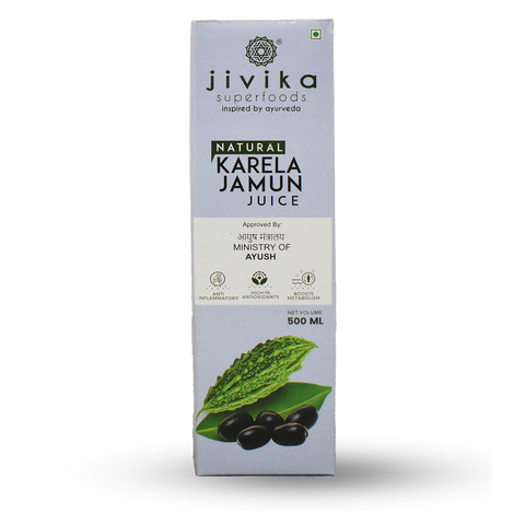 Jivika Naturals Karela Jamun Juice 500ml