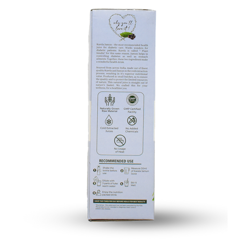 Jivika Naturals Karela Jamun Juice 500ml
