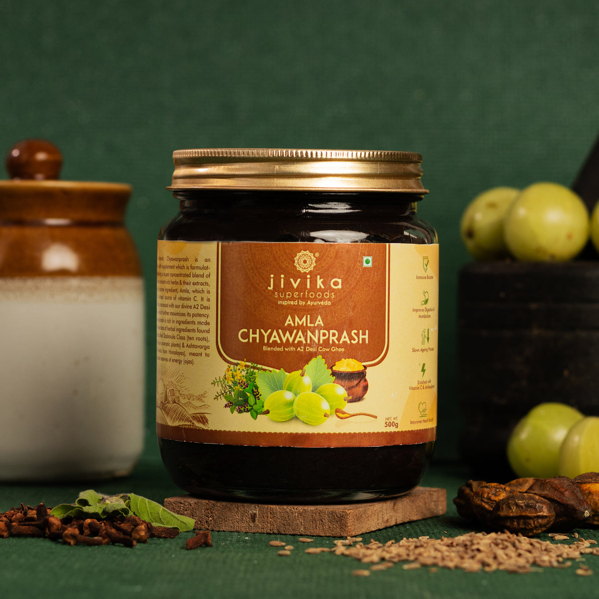 Jivika's Amla Chyawanprash 500gms