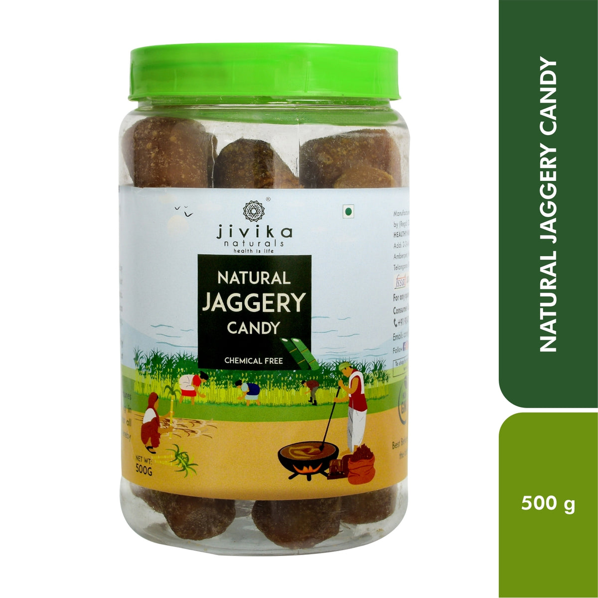 Jivika Jaggery Candy