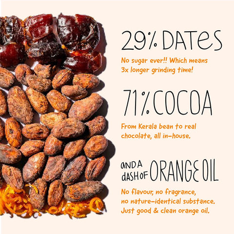 The Whole Truth 71% Dark Orange 80gms