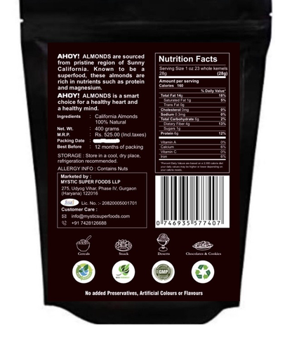 AHOY! California Almonds