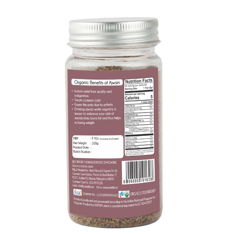 Praakritik Organic Ajwain