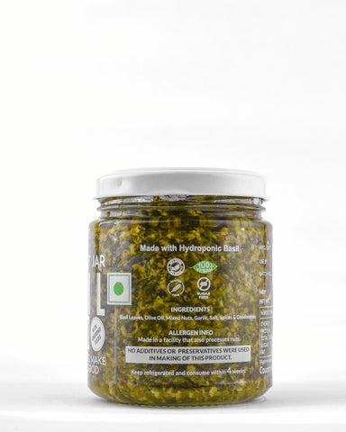 Basil Pesto (with Chironji seeds)