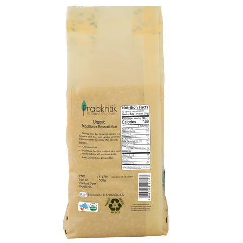 Praakritik Organic Basmati Rice