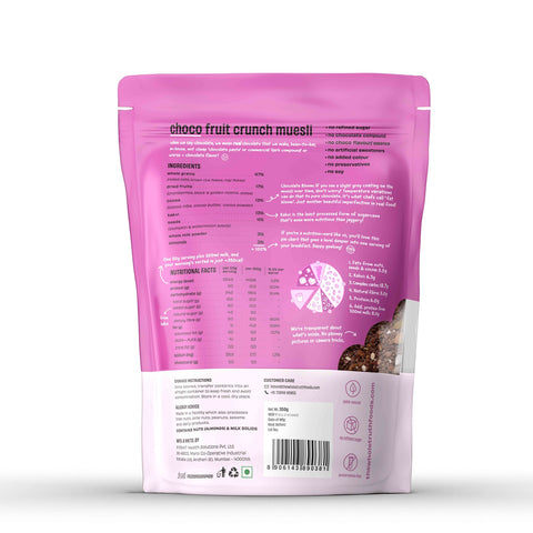 The Whole Truth Choco Fruit Crunch Muesli 350gms