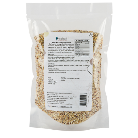 Praakritik Natural Roasted Mix Daliya