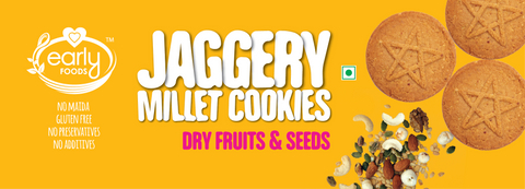Dry fruits and Seeds Jaggery Cookies 150g