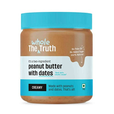 The Whole Truth Sweetened Creamy Peanut Butter Small 325 gms
