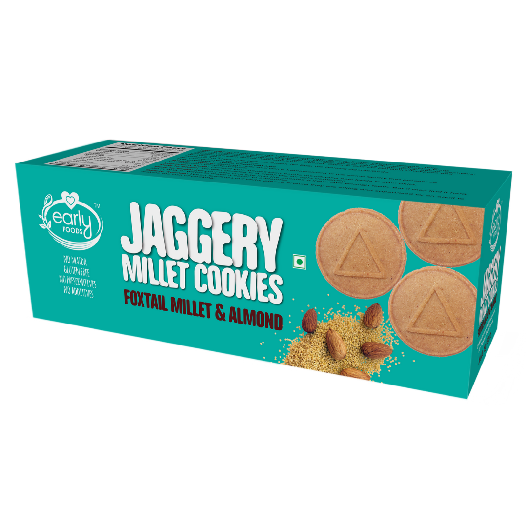 Foxtail Almond Jaggery Cookies 150g