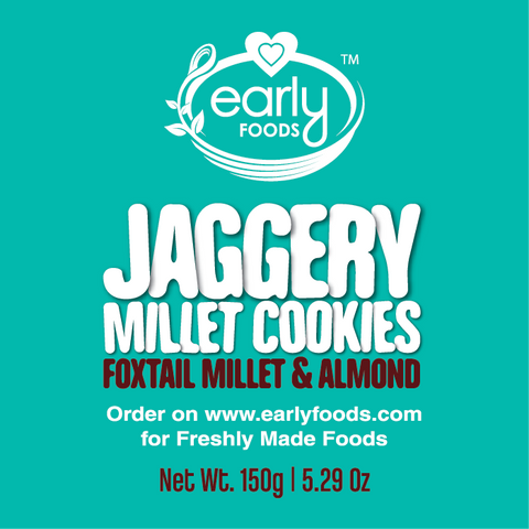 Foxtail Almond Jaggery Cookies 150g