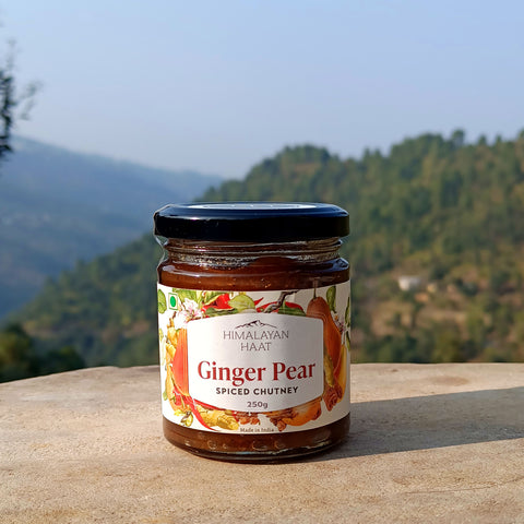 Ginger Pear Spiced Chutney
