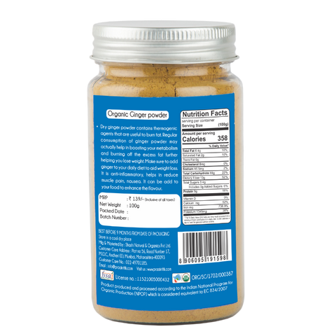 Praakritik Organic Ginger Powder