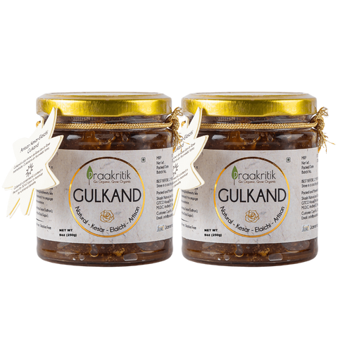 Praakritik Natutal Kesar Elaichi Artisan Gulkand