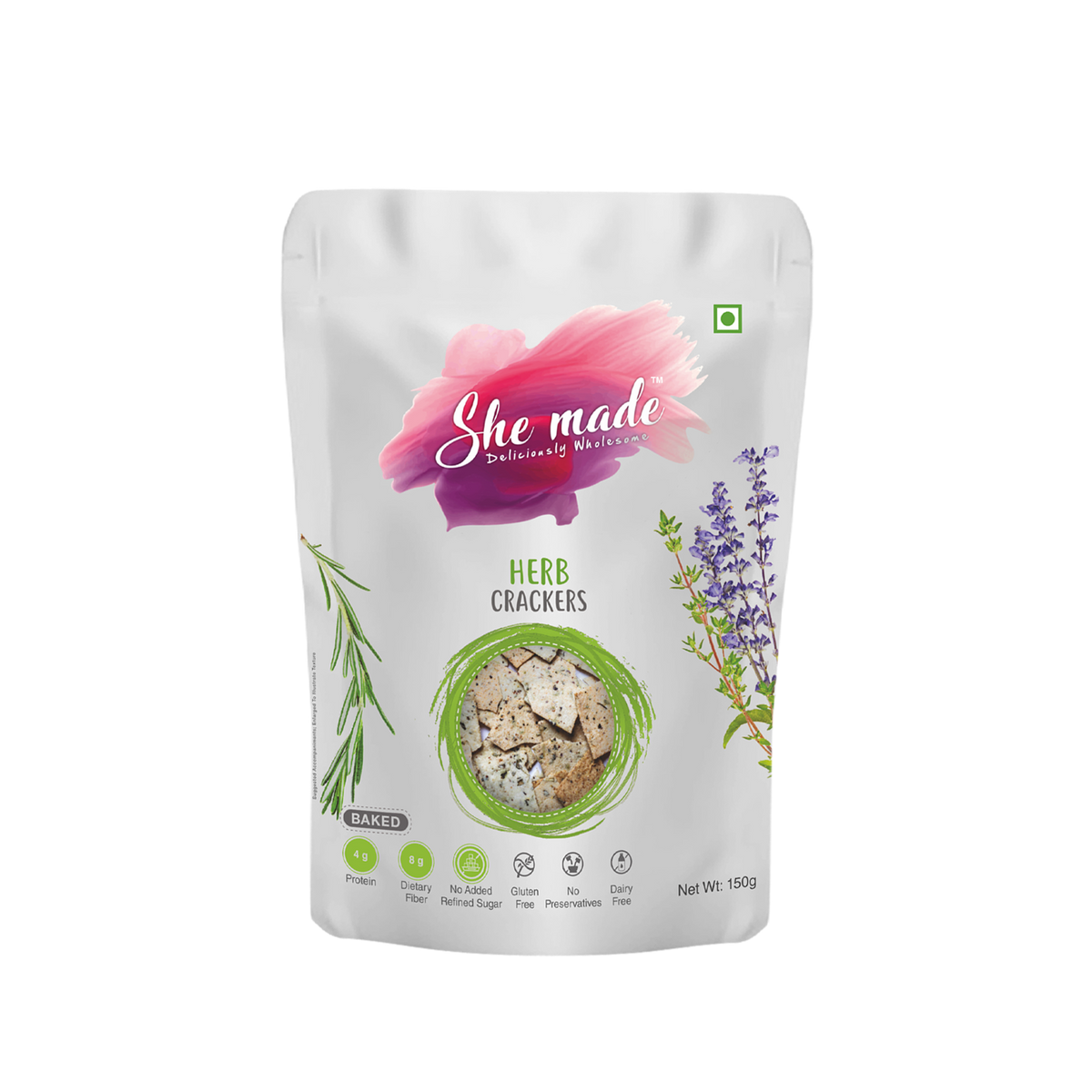 Crackers - Herb 150 gms