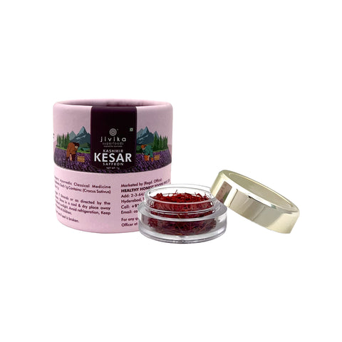 Jivika Naturals Kashmir Kesar Saffron | Grade A++ | Superfood | 1g | Pack of 1