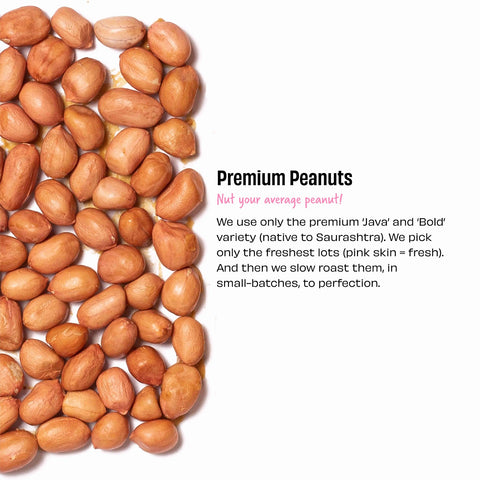 The Whole Truth Unsweetened Crunchy Peanut Butter Small 325 gms