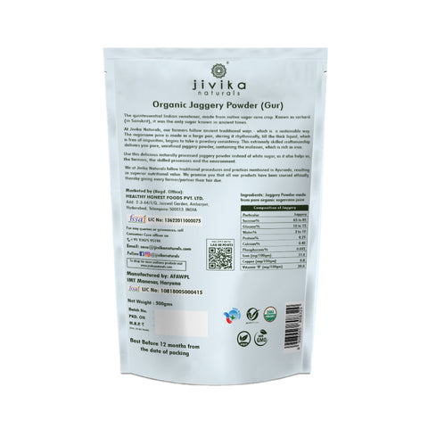 Jivika Jaggery Powder 500gms