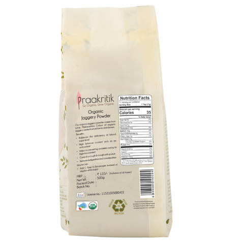 Praakritik Organic Jaggery Powder