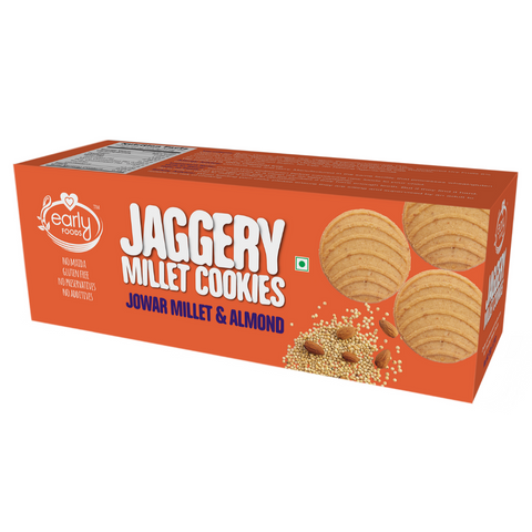 Jowar Almond Jaggery Cookies 150g