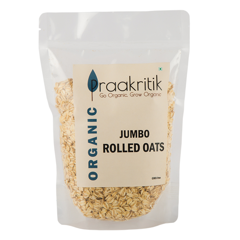 Prakritik Organic Jumbo Rolled Oats