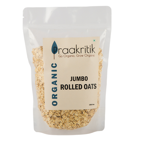 Prakritik Organic Jumbo Rolled Oats