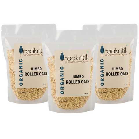 Prakritik Organic Jumbo Rolled Oats