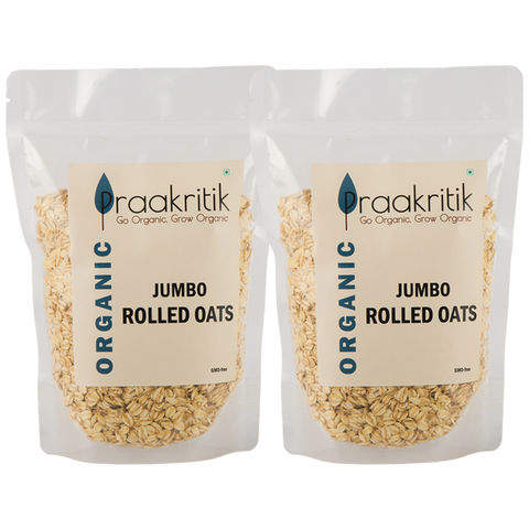 Prakritik Organic Jumbo Rolled Oats