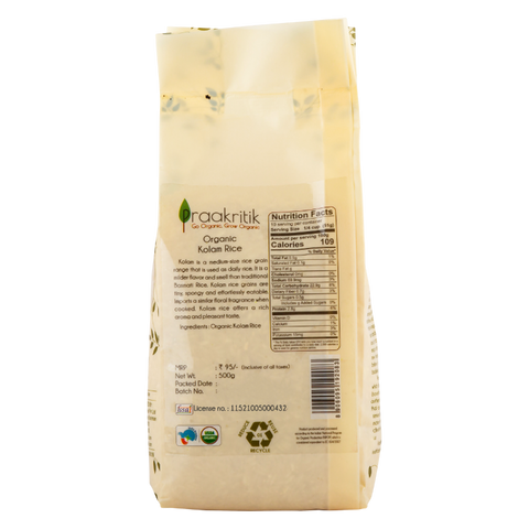 Praakritik Organic Kolam Rice