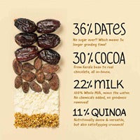 The Whole Truth Milk Chocolate with Quinoa Crisps 50gms