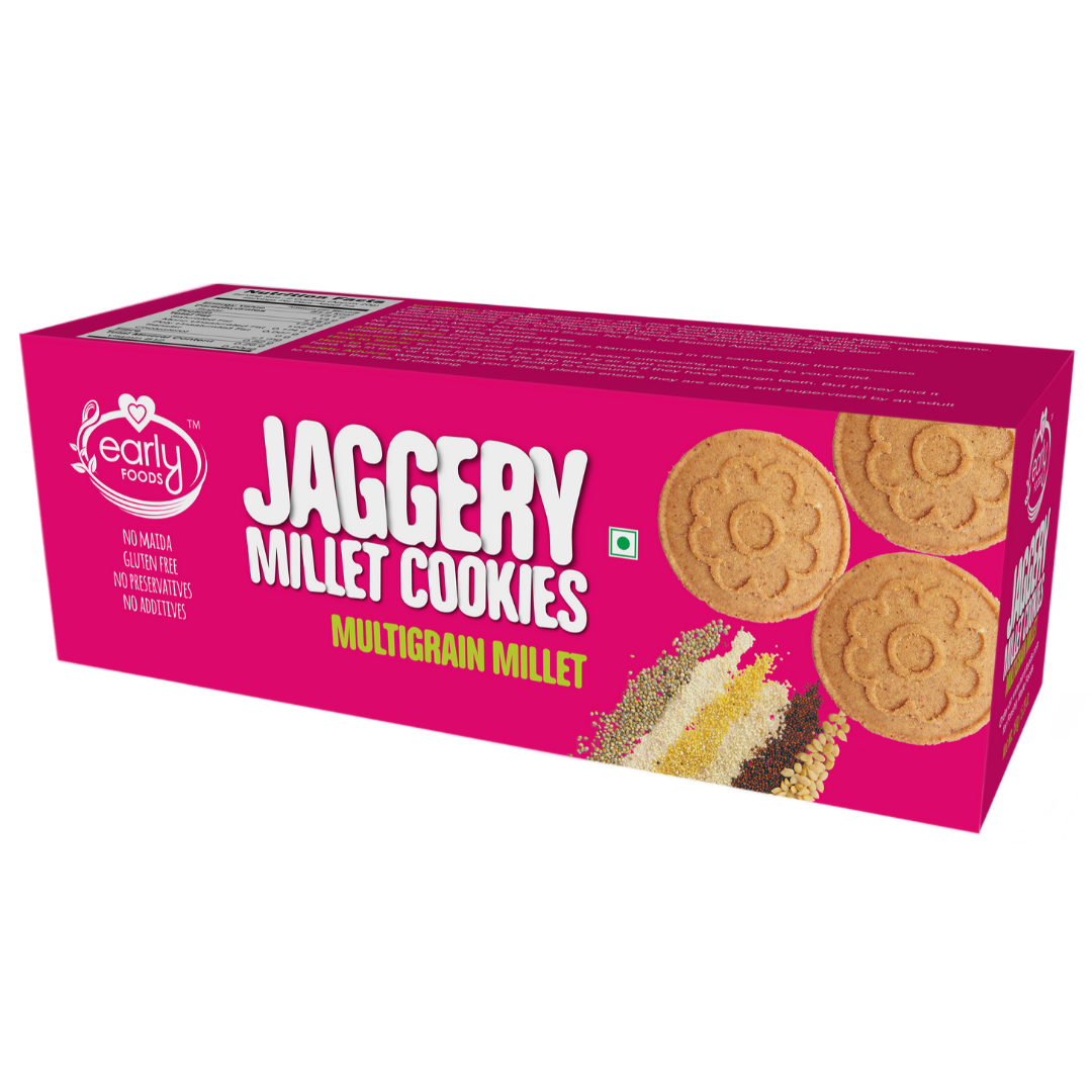 Multi-grain Millet Jaggery Cookies 150g