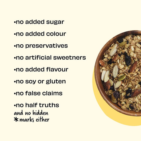 The Whole Truth No Added Sugar 5 Grain Muesli 350 gms