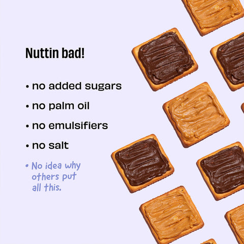 The Whole Truth Chocolate Crunchy Peanut Butter Small 325 gms