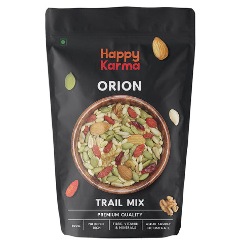 Happy Karma Orion Trail Mix 100g *2| Healthy snacks | Super Seeds |
