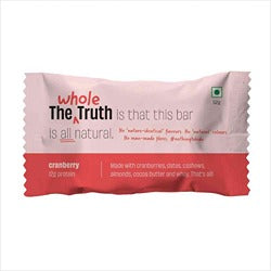 The Whole Truth Cranberry Protein Bar 52 gms