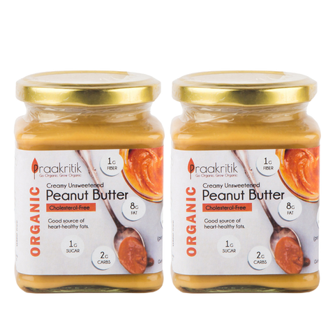 Praakritik Peanut Butter (Creamy Unsweetened)