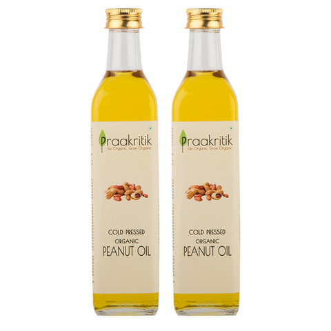 Praakritik Organic Cold Pressed Peanut Oil