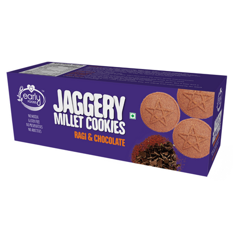 Ragi and Choco Jaggery Cookies 150g