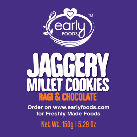 Ragi and Choco Jaggery Cookies 150g