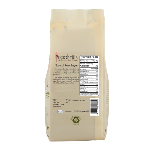 Praakritik Natural Raw Sugar
